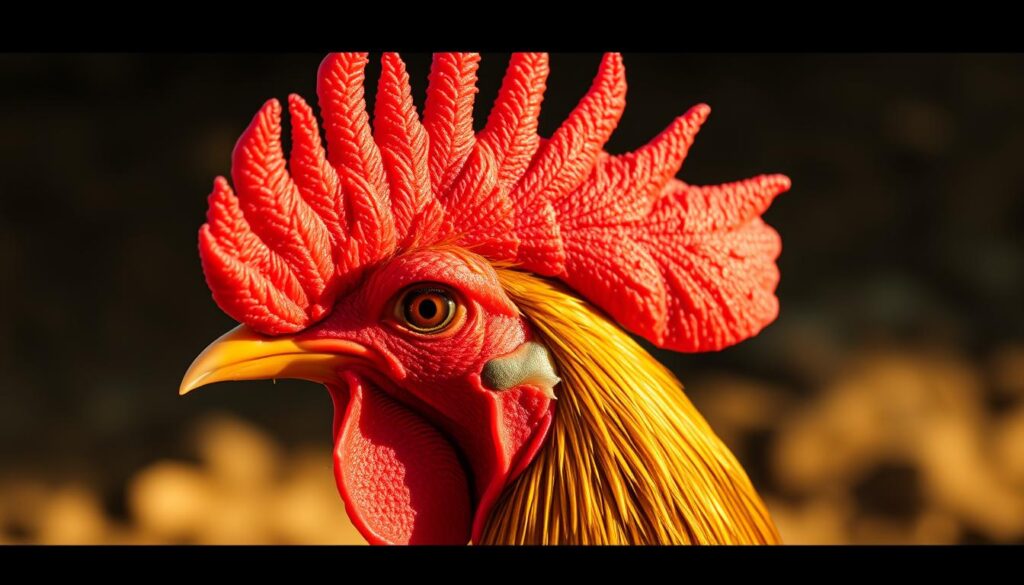 bentuk jengger ayam