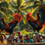 adu ayam thailand