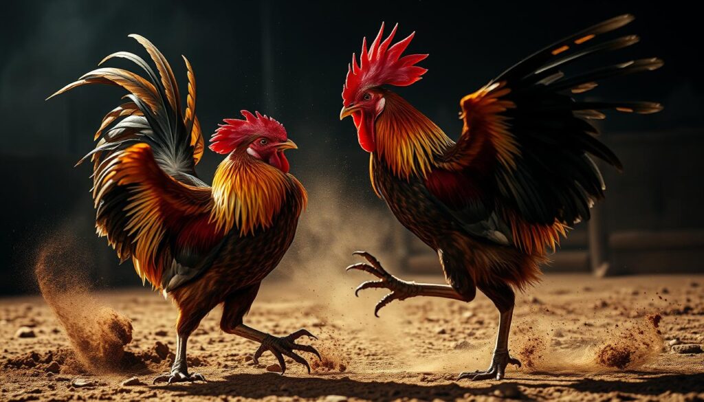 ayam aduan pukul mati