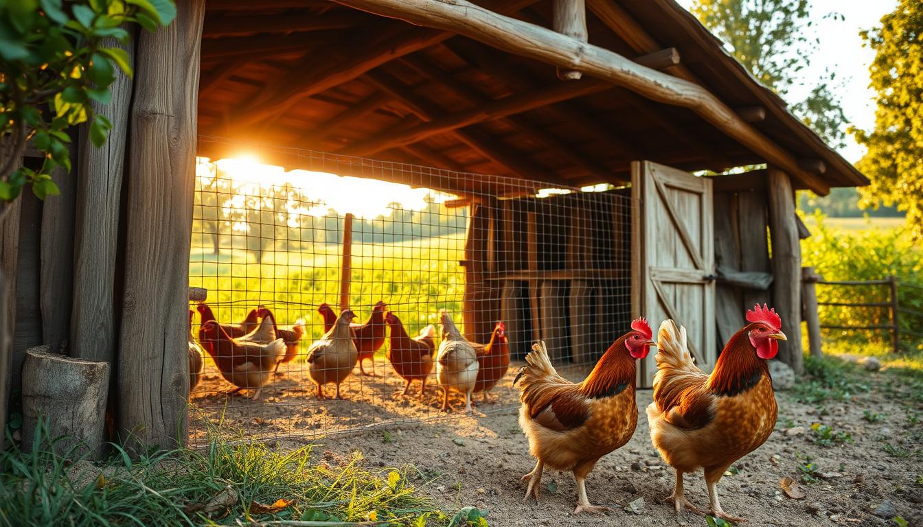 desain kandang ayam kampung
