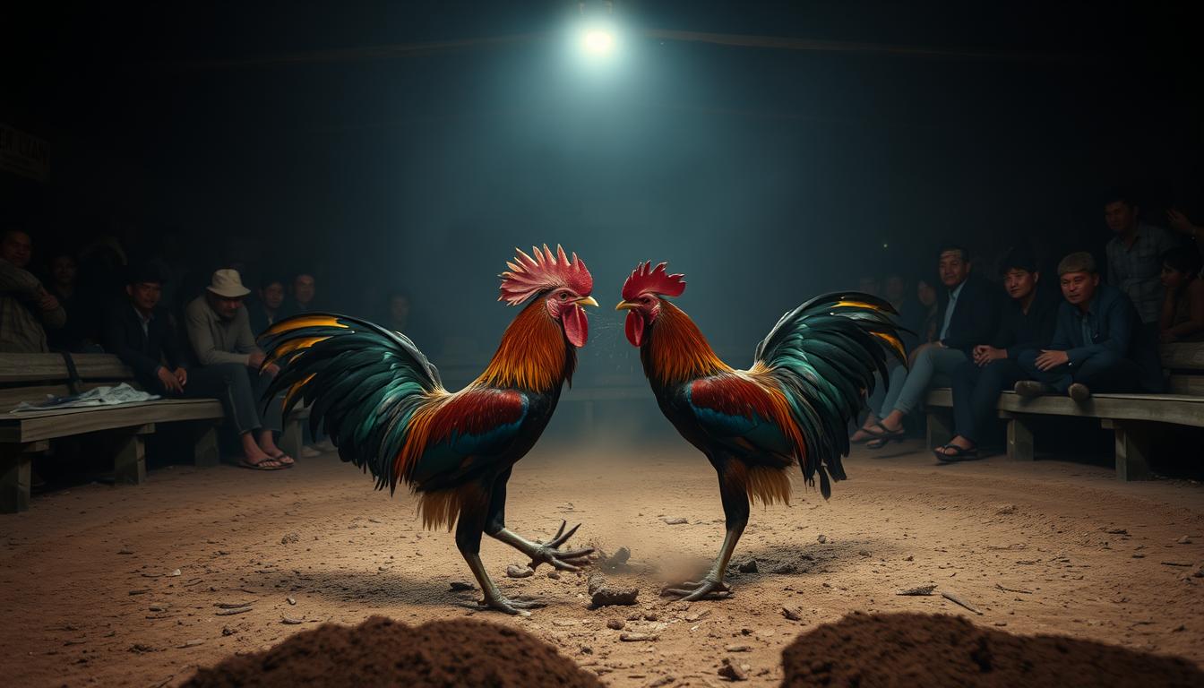 gaya tarung ayam aseel parrot