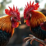 gaya tarung ayam ganoi